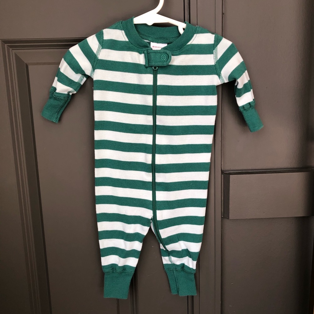 Hanna Andersson Striped Pajamas | 0-3 Mos